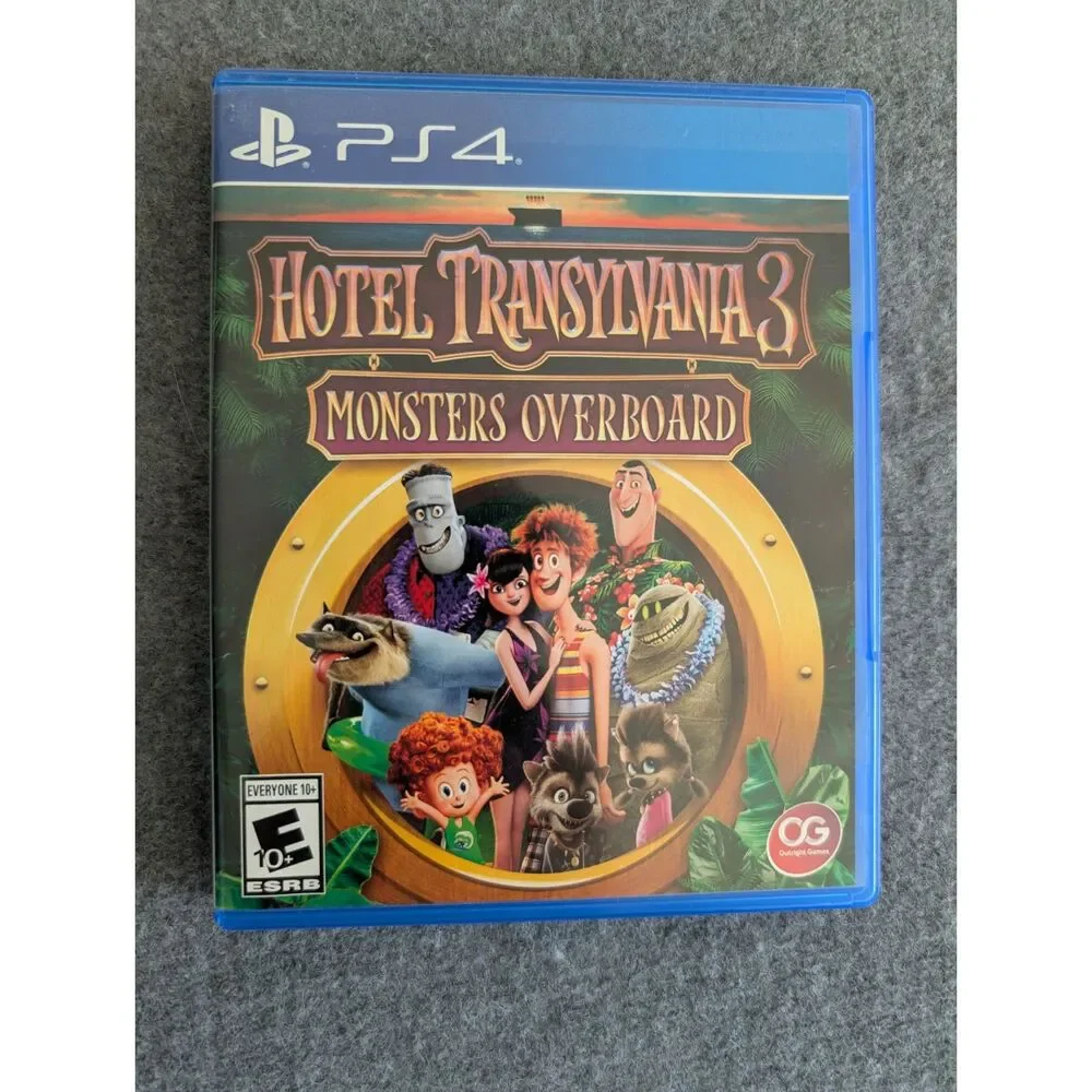 Hotel Transylvania 3 Monsters Overboard (Sony PlayStation 4, 2018) PS4 Tested